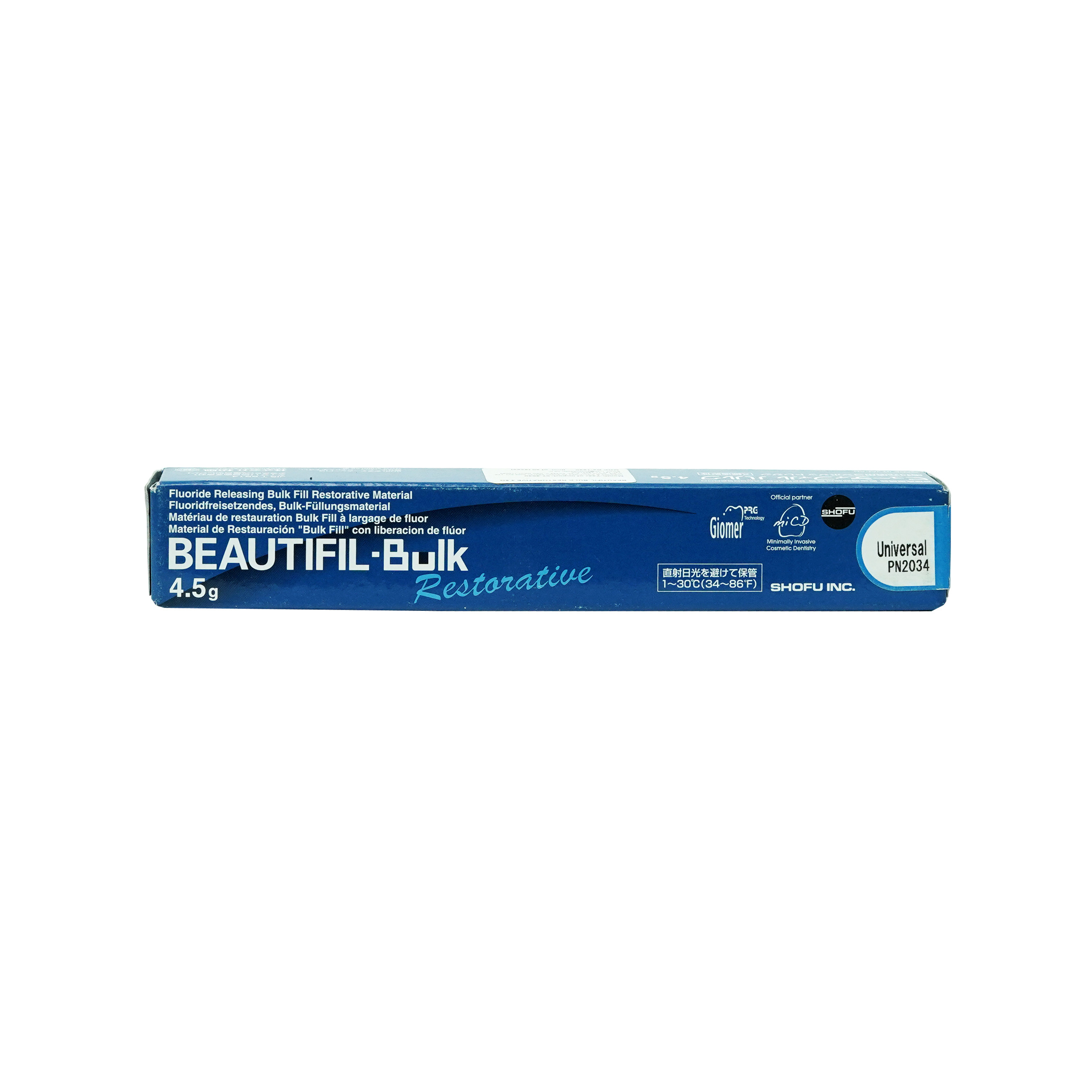 Shofu Beautifil Bulk Restorative 4.5g Syringe #Universal